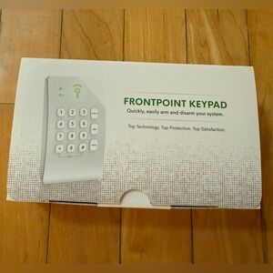 NWT Frontpoint White Security Keypad and 3 Door / Window Sensors